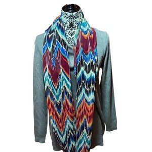 Colorful Chevron Infinity Scarf